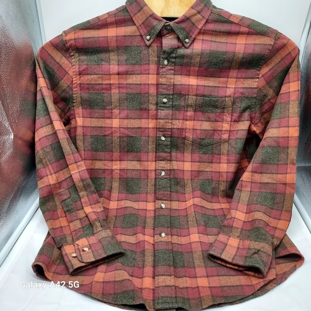 Pendleton Mason Plaid Button Down Long Sleeve Cot… - image 6